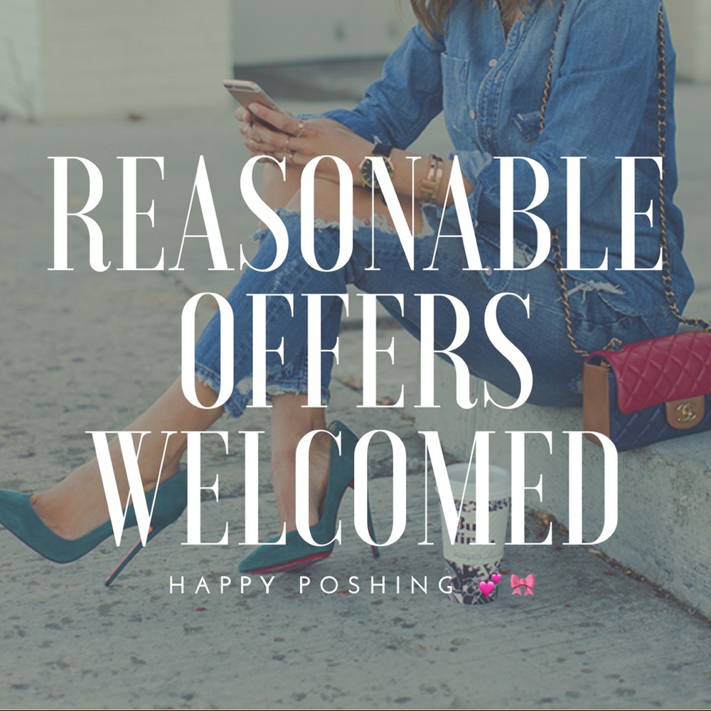 Please feel free to make reasonable offers!!
